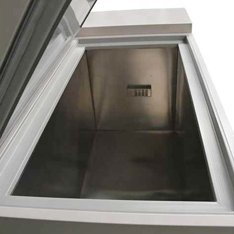 520L درجة حرارة منخفضة أفقية كبيرة -40 درجة مئوية معمل تجميد عميق بارد