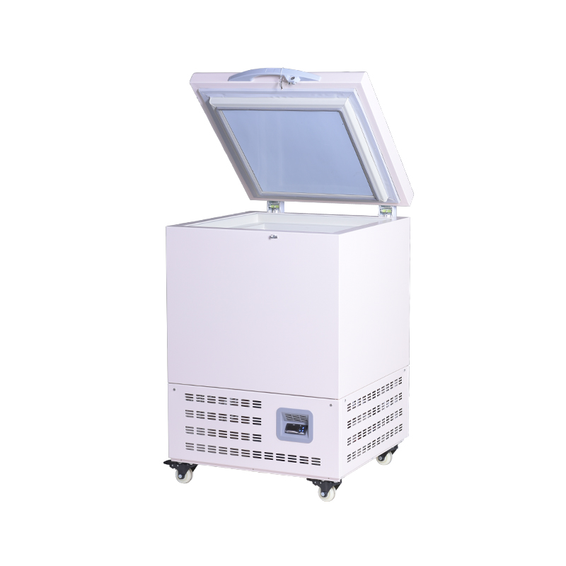 فريزر بارد صغير عميق 58 لتر مع شاشة LCD صناعية