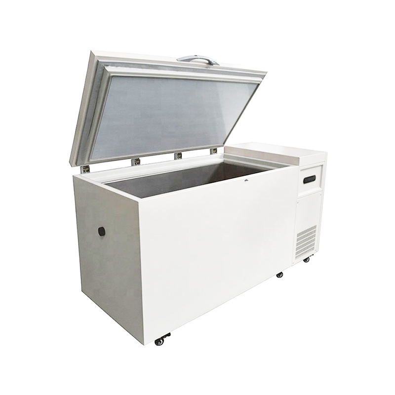 520L درجة حرارة منخفضة أفقية كبيرة -40 درجة مئوية معمل تجميد عميق بارد