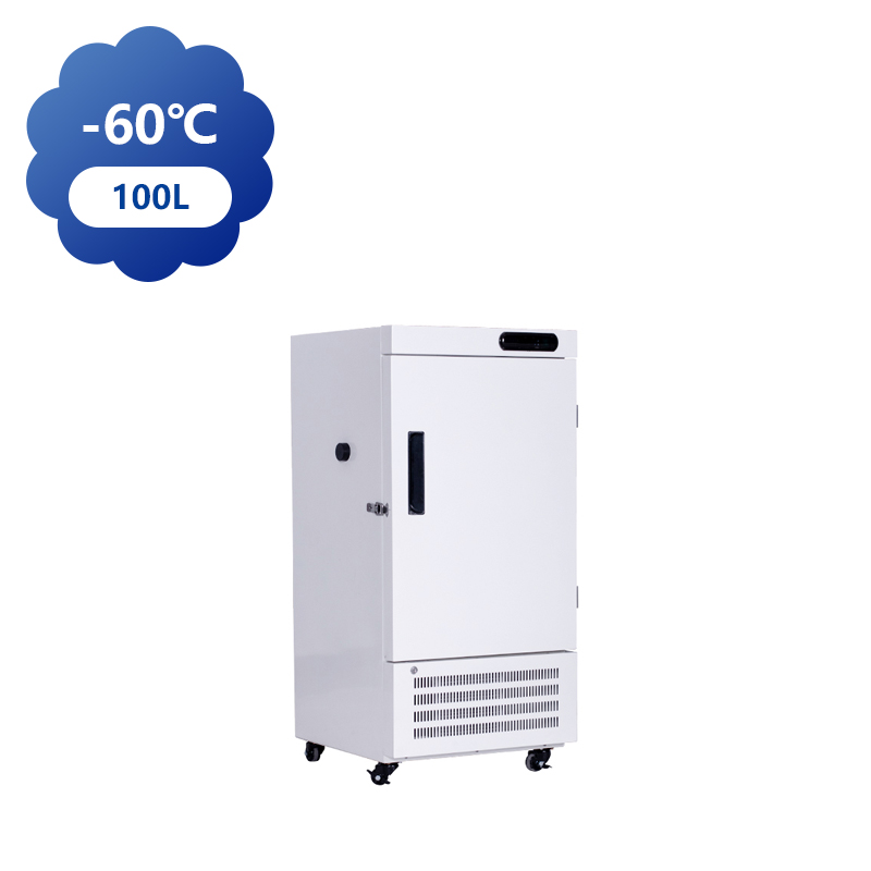 فريزر بدرجة حرارة منخفضة للغاية 100 لتر -60 درجة مئوية للاستخدام المختبري والطبي